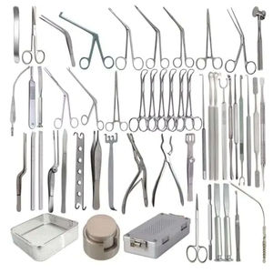 Juego de 60 Instrumentos Quirúrgicos para Septoplastia, Kit de Cirugía de Septum Diabólico Nasal, Acero Inoxidable, Fabricante OEM, Grado Quirúrgico - Product Image 1