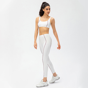 Nouveau design, leggings taille haute élastiques de haute qualité pour femme, séchage rapide, vêtements de yoga, service OEM, service OEM personnalisé - Product Image 5