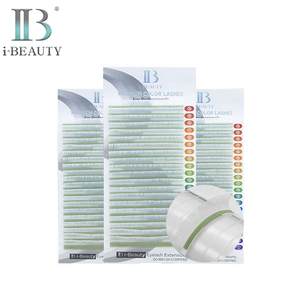 Extensiones de Pestañas i-Beauty - Pestañas de Color Premium Ib (Blancas) Pestañas de Colores Individuales de Corea del Sur de Alta Calidad - Product Image 1