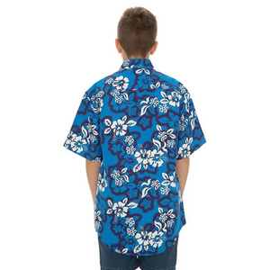 เสื้อฮาวายชายหญิงแบบใหม่ประจำปี 2026 สำหรับใส่ไปเที่ยวทะเล ผ้าโพลีเอสเตอร์น้ำหนักเบา เสื้อ Aloha แบบ OEM สั่งทำได้ พิมพ์ลายทรอปิคอล ติดกระดุม สวมใส่สบายๆ - Product Image 6