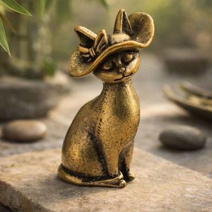 Centre de table en laiton de luxe, statue décorative polie à la main pour un intérieur haut de gamme et une décoration élégante de la maison - Product Image 4