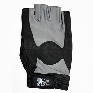 Guantes de Gimnasio de Material PU con Correa Ajustable para la Muñeca y Agarre de Medio Dedo para Levantamiento de Pesas, Fisicoculturismo, Deportes y Ejercicio - Unisex - Product Image 4