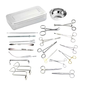 Juego de Instrumentos Quirúrgicos Básicos Premium de Acero Inoxidable Reutilizable, Kit de Bandeja para Quirófano de Grado Hospitalario, Set para Cirugía Mayor - Product Image 1