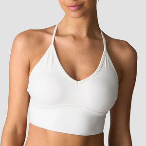 Ropa Deportiva de Verano, Bra Deportivo con Tirantes Cruzados en la Espalda, Cuello en V, Ajuste Ceñido y Elástico para Entrenamiento - Product Image 3