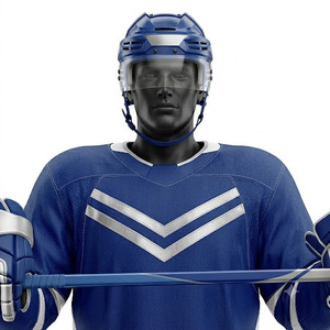 Ice Hockey Match Uniform Elite Performance Jersey Pants <b>Socks</b> Team Sports Apparel 100% <b>Polyester</b> Customizable Team Name Unisex - Product Image 5