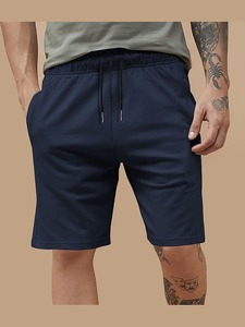 Pantalones Cortos Deportivos Elásticos Transpirables de Secado Rápido para Hombre, Ideales para el Verano, para Gimnasio, Correr, Playa, Ligeros, con Logotipo Frontal - Product Image 2