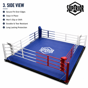 Toile de ring de boxe de qualité supérieure, épaisse et durable, pour l'entraînement et les combats - Product Image 3