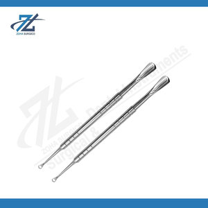 Pousse-cuticules en acier inoxydable écologique, double extrémité, outil de nettoyage des ongles, professionnel, manucure, pédicure, réutilisable, salon - Product Image 5