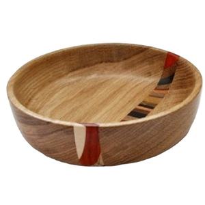 Cuenco moderno para el hogar, vajilla de cocina segura para hotel, frutas secas, Color marrón, madera Natural, acabado redondo - Product Image 1