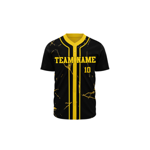 เสื้อเบสบอลแบบสั่งทำพิเศษ OEM ออกแบบเองได้ พิมพ์ลายดิจิตอลแบบระเหิด ตัดเย็บอย่างดี ระบายอากาศได้ดี ชุดยูนิฟอร์มเบสบอล - Product Image 1