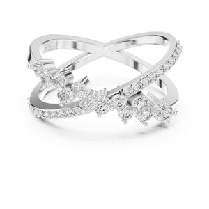 แหวนเพชรทรงกลมทองคำขาว 14K สำหรับผู้หญิง |   แหวนแต่งงาน |   เพชรที่เพิ่งเพาะเลี้ยง - Product Image 1