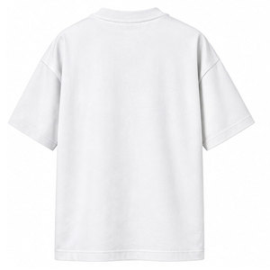 Camiseta Urbana de Manga Corta con Pedrería Estilo Hip Hop Personalizada para Hombre, Algodón Grueso, Hombros Caídos, Estilo Casual - Product Image 5