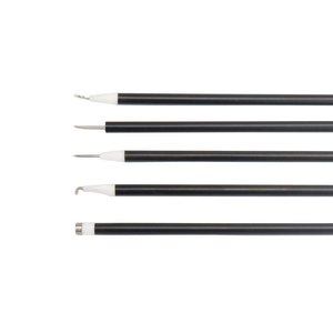 Électrode monopolaire en L de 5 mm en acier, réutilisable, pour instrument chirurgical, certifiée CE Classe II, à commande manuelle - Product Image 2