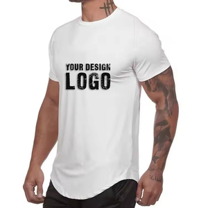 Camiseta Deportiva Oversize para Hombre, Corte Holgado, Hombros Caídos, Manga Corta, Secado Rápido, Transpirable, para Entrenamiento Atlético y Fitness - Product Image 1