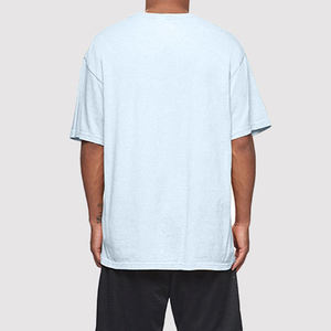 T-shirt Boxy Personnalisé de Haute Qualité, Coupe Courte, Fabrication de T-shirts Boxy Personnalisés avec LOGO, T-shirt Respirant pour Hommes - Product Image 1