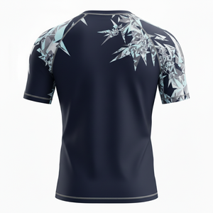 Camiseta de compresión sublimada personalizada para entrenamiento de MMA, BJJ, Jiu Jitsu No-Gi, para hombres, mujeres y niños, duradera, para natación, al por mayor. - Product Image 2