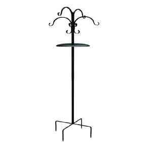 Comederos para Pájaros de Metal Duraderos Personalizados al por Mayor, Elegante Estación de Alimentación para Aves, Almacenamiento de Comida para Pájaros, Varios Tamaños para Uso en Exteriores - Product Image 1