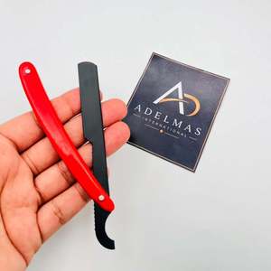 มีดโกนหนวดแบบตรง RTS Professional Men Antique Black พับได้ ด้ามจับพลาสติก ABS สีดำ ใบมีดเดี่ยว สแตนเลส สไตล์ตุรกี - Product Image 2