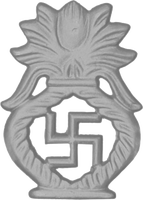 Modernes Rahmenloses Eisen-Ornamentgeländer-Panel Swastik Kalash Design Wasser- und Rostbeständig für Villa-Treppengeländer-Modell 0680