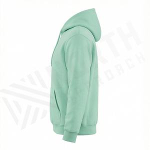 Sudadera con Capucha para Hombre, Estilo Desgastado con Lavado Ácido, Última Moda Casual de Invierno, Color Personalizado, Nueva Llegada, Ropa Urbana - Product Image 3