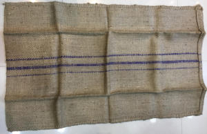 Sac en jute sergé de qualité alimentaire 50 kg, sans hydrocarbures, écologique, résistant à l'abrasion, taille 37x22,5 po, 650 g, pour café, cacao, céréales - Product Image 3