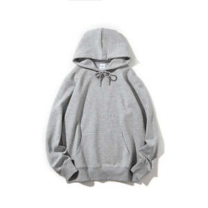 Sweat à capuche unisexe en mélange coton-polyester molletonné, style décontracté streetwear, vente en gros, fabrication OEM, approvisionnement en vrac - Product Image 5