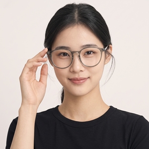 <b>Men</b> Eyeglasses Photochromic UV420 <b>Round</b> Full Rim Plastic Lightweight Fashion Prescription Ready Factory Direct - Product Image 6