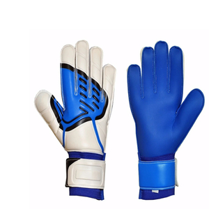 Football Goalkeeper Gloves Full Finger Non-Slip Breathable Adjustable Wrist <b>Strap</b> Hook Loop Closure Silicone Printed Unisex - Product Image 1