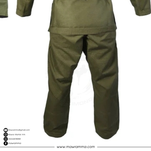 ชุดยิวยิตสูเกรดอะคาเดมี ผ้าฝ้าย 100% ทอลายเพิร์ลวีฟ ปักโลโก้ได้ตามต้องการ ชุดยิวยิตสูบราซิลเลียน สำหรับนักกีฬามืออาชีพ ชุดฝึกซ้อม - Product Image 6