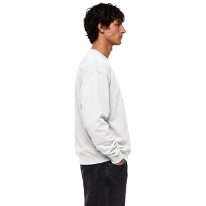 Sweat-shirt personnalisé pour homme en molleton épais à col rond avec texture délavée vintage, broderie personnalisée sur la poitrine et toucher doux - Product Image 4