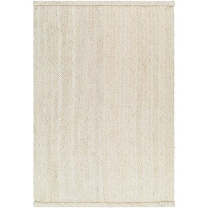 Flat Weave Jute <b>Rug</b> Solid Color Rectangle Low <b>Pile</b> Reversible Non-Slip PET Friendly Medium <b>Thickness</b> Washable Living Room Sets - Product Image 3
