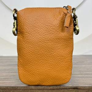 Riñonera de Cuero Premium Hecha a Mano con Gran Capacidad, Personalizable OEM, para Mujer, para Teléfono Celular, Bolsa de Cintura de Cuero Vacuno para Motocicleta - Product Image 5