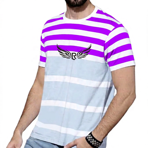 T-shirts pour hommes en gros, pas chers, séchage rapide, 100% coton, coupe classique, course à pied, impression personnalisée, écologiques, respirants - Product Image 5