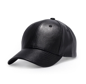 New Design <b>Baseball</b> <b>Caps</b> Genuine Leather Custom Made Black Fitted Leather <b>Baseball</b> <b>Caps</b> Leather <b>Caps</b> OEM Service in Cheap Prices - Product Image 1
