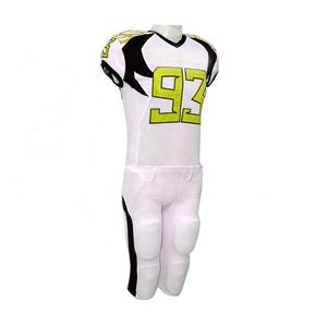 Uniforme de football américain personnalisé imprimé, service OEM, vente en gros, uniforme de football américain sur mesure, qualité durable - Product Image 5