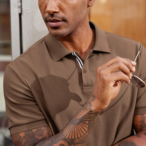 Polos Personalizables de Manga Corta para Hombre, Secado Rápido, Diseño de Primera Calidad, Marca Privada, Tela Elástica Personalizable - Product Image 3