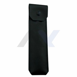 Kit de barbier professionnel, rasoir droit en acier inoxydable pour le rasage humide du visage, avec étui en cuir, support de rasoir, marque personnalisée - Product Image 4