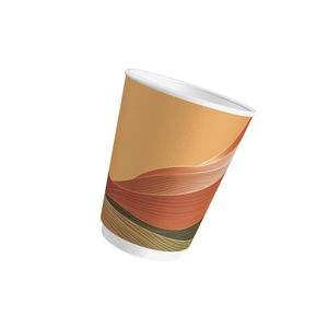 Tasse à café de 20oz imprimée sur mesure avec couvercle Papier à double paroi Style Logo à paroi unique inclus - Product Image 6