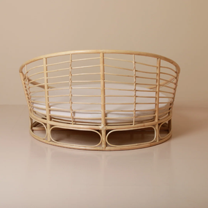 Chaise longue d'extérieur en rotin de qualité supérieure, chaise Papasan pour jardin, vente en gros depuis le Vietnam - Product Image 4