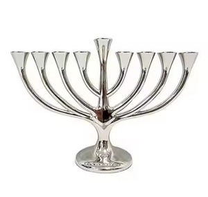 Élégant Chandelier en Métal à 9 Branches, Porte-Bougie Décoratif, Centre de Table, Décoration Intérieure pour la Maison - Product Image 4