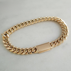 Brilliant Moissanite Claw Set Link <b>Bracelet</b> 925 Silver <b>White</b> Gold Plated Unisex Hip Hop Geometric Wedding Anniversary Jewelry S - Product Image 1