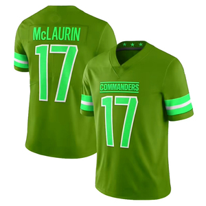 Newest Pattern Custom American Football Jerseys - Professional 100% Polyester <b>Mesh</b> Sports Team Uniforms - Product Image 5
