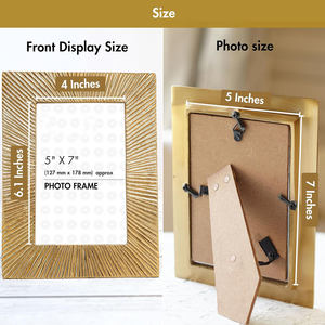 Cadre photo en bois moderne minimaliste, cadre photo en bois antique traditionnel, cadre photo en bois design, décoration d'affichage haut de gamme - Product Image 3