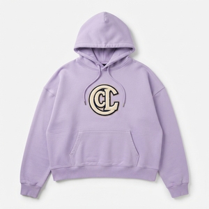 เสื้อฮู้ดดี้ทรงบ็อกซี่ผ้าหนานุ่มปักลายเชนิลล์สไตล์วินเทจลุคสตรีทแวร์ - Product Image 6
