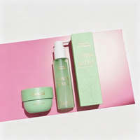Flacon pompe de 100 ml en PET PCR de luxe pour emballage cosmétique, pot de gel douche exfoliant, conteneur d'huile, bouteille de lotion avec bouchon pour nettoyant visage et shampoing