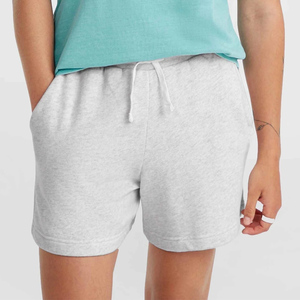 Shorts de Algodón de Cintura Alta para Mujer, Casuales, Holgados, Personalizados con Bolsillos, Nuevos Shorts Suaves con Cordón Elástico y Parches - Product Image 4
