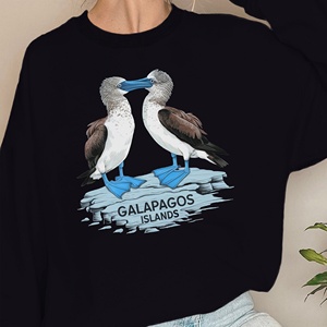 Galápagos Blue Footed piqueros ilustración sudaderas de mujer - Product Image 5