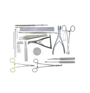 BEST CARE INTERNATIONAL Ensemble d'instruments chirurgicaux pour pied et cheville, en acier inoxydable, manuel, pour chirurgie générale, certifié CE ISO - Product Image 1