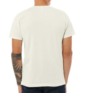 T-shirt décontracté pour homme, taille plus, 100% coton jersey tricoté, couleur unie, coupe classique, manches courtes, col rond, séchage rapide, respirant - Product Image 2