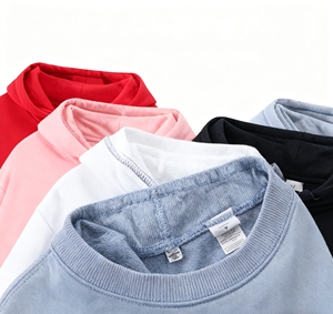 Sweat à capuche personnalisé OEM en molleton de coton brodé, style streetwear oversize hip-hop, avec épaules tombantes, design non doublé, unisexe - Product Image 6